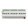 12-fach Schaltaktor mit Strommessung 16A/C-Last KNX Secure