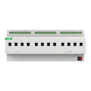 12-fach Schaltaktor mit Strommessung 16A/C-Last KNX Secure