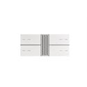 4er Taster Set Multisensor Helvetic Weiss