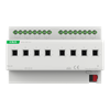 8-fach Schaltaktor mit Strommessung 16A/C-Last KNX Secure