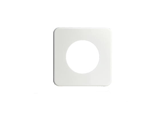Abdeckplattenset 50mm weiss