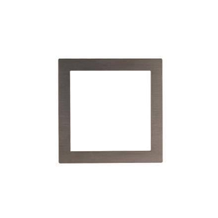 Abdeckrahmen 71mm Metall Bronze