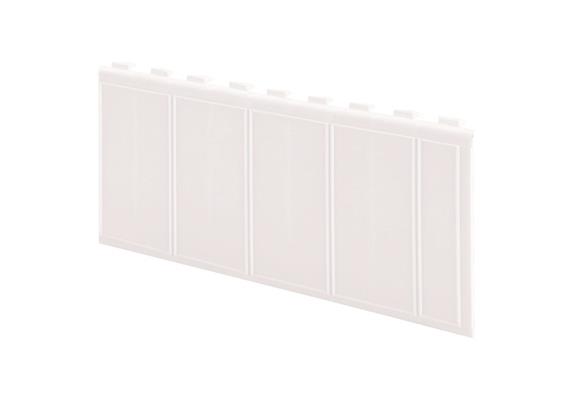 Abdeckstreifen 6.5 Modul, Weiss