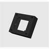AP-Rahmen Glastaster GS3, Schwarz