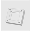 AP-Rahmen Waltz-Taster/S-Series, Weiss