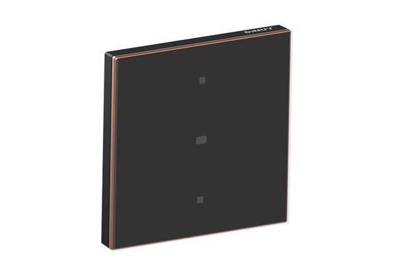 Berührungsloser KNX Taster Schwarz