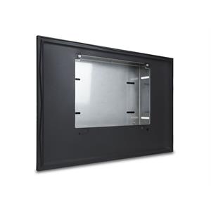 Control 16 Set zum flächenbündigen Einbau Schwarz