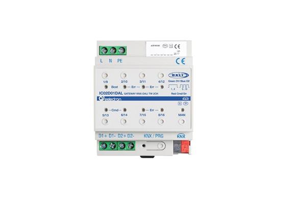 KNX DALI Gateway tunable white 2 Kanal