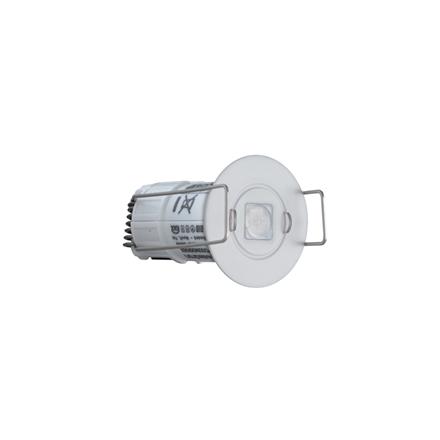 KNX-Präsenzmelder Standard MicroFL Flach, Weiss