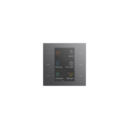 KNX Secure KNX Glass Sensor GS3 Pro, Grau