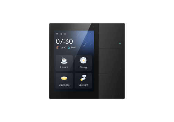 KNX Smart Touch Panel S3 Schwarz, Secure