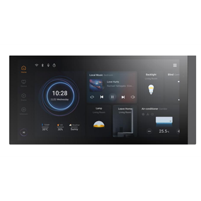 KNX Smart Touch Panel S7, Schwarz