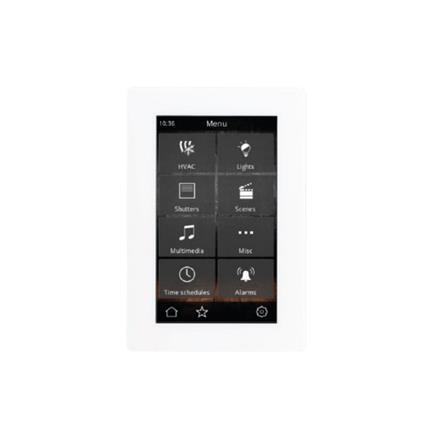 KNX Touchpanel 4.3" weiss
