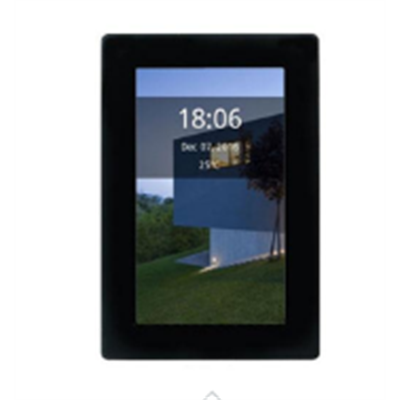 KNX Touchpanel 4.3 Zoll mit Ethernetanschluss und Fernsteuerung per App, schwarz
