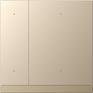 KNX WALTZ Taster 4-fach Metall gold