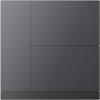 KNX WALTZ Taster 6-fach Alu, grau