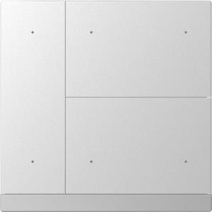 KNX WALTZ Taster 6-fach Metall silber