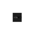 S-Serie Glastaster mit Display, Normalglas, 6-fach, Schwarz