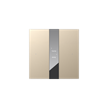 S-Serie Glastaster mit Display, Spiegelglas, 2-fach, Gold | Bild 2