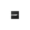 S-Serie Glastaster mit Display, Spiegelglas, 2-fach, Schwarz