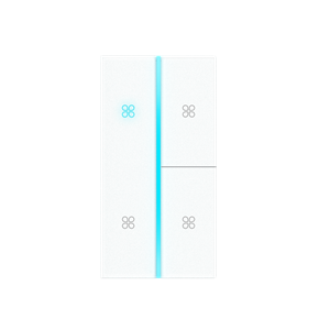 S7 - Abdeckung Erweiterung (4), Glas Kristal Weiss
