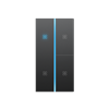 S7 - Abdeckung Erweiterung (4), Glas Schwarz