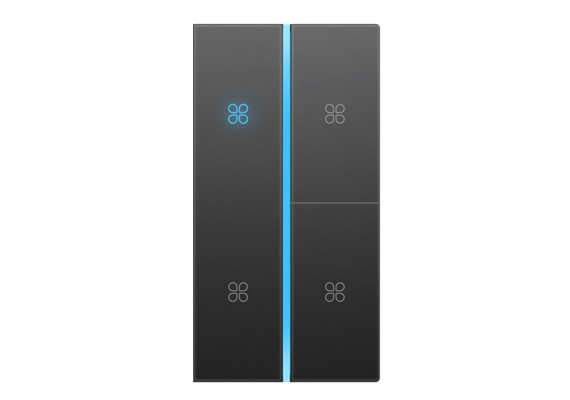 S7 - Abdeckung Erweiterung, Glas Schwarz