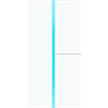S7 - Abdeckung *gravierbar* , Glas Kristall Weiss