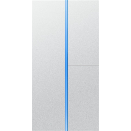 S7 - Abdeckung *gravierbar* , Metall Silber