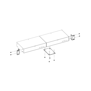 SC340m Einbauset für 19" Schrank