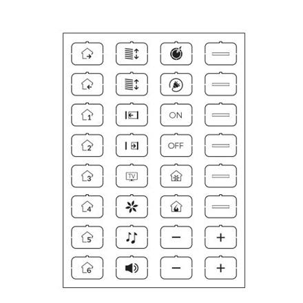 Symbol-Bogen D weiss