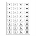 Symbol-Bogen E weiss