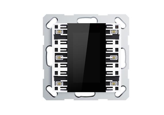 Taster mit LCD Display für 2/6 Tasten Weiss