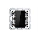 Taster mit LCD Display für 2/6 Tasten Weiss