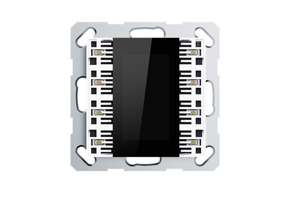 Taster mit LCD Display für 4/8 Tasten Weiss