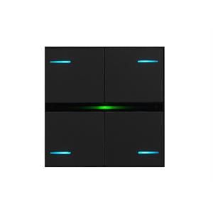 Taster Set 4-fach zu OL-U, Fenix Schwarz