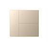 Taster Set 6-fach Waltz, Metall, Punkt, Gold