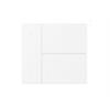 Taster Set 6-fach Waltz, Metall, Punkt, Weiss