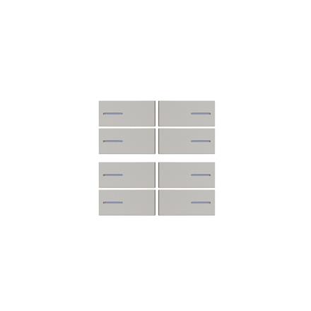 Taster Set 8-fach zu OL-U, Fenix Beige