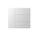 Taster Set 8-fach zu Waltz, Metall, Blank,Silber