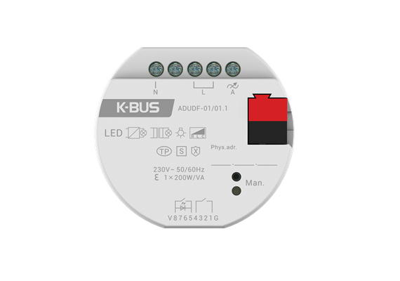 Universal Dimmaktor 1-fach KNX Secure