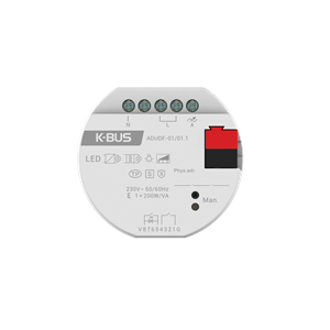 Universal Dimmaktor 1-fach KNX Secure