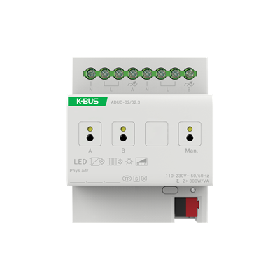 Universal Dimmaktor 2-fach KNX Secure