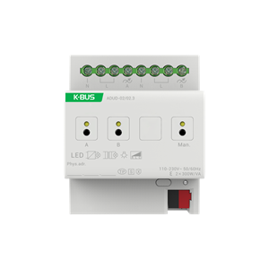 Universal Dimmaktor 2-fach KNX Secure