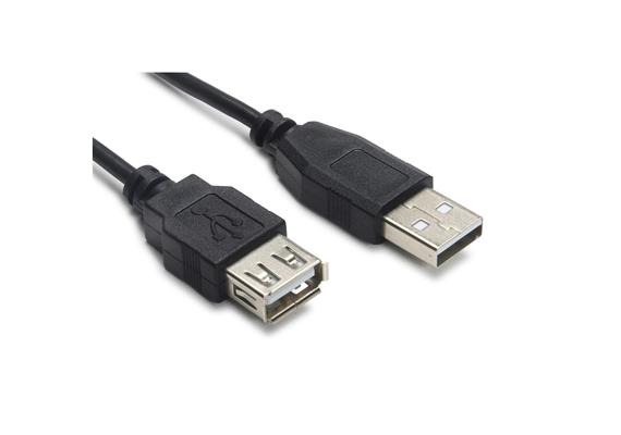 USB Verlängerungskabel 2.0, 0.5m