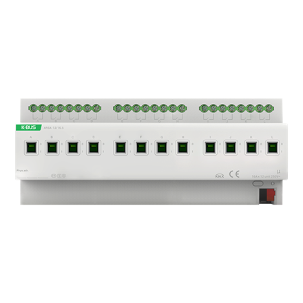 Actionneur de commutation 12 voies 16A/C-Last KNX Secure
