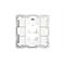 Bouton-poussoir av. LCD, pour 2/6 boutons,blanc | Bild 3