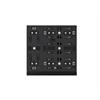 Bouton-poussoir Secure,6 touches Noir
