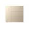 Bouton-poussoir Secure, 8 touches metal, Or | Bild 2 Bouton-poussoir Secure, 8 touches metal, Or | Bild 2