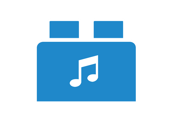 Brickbox bleu: Audio/Video